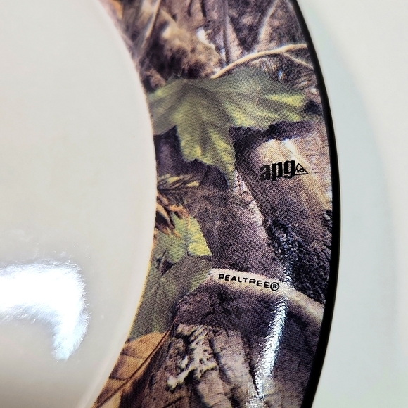 Whitetail Buck Deer Salad Plates by Al Agnew RealTree, Set of 3 - Picture 7 of 13
